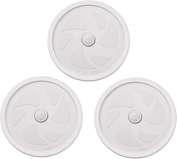 ATIE 280 Pool Cleaner Large Wheel C6 Complete Assembly with Tire C10, Axle C66, Bearing C60, Screw C55, Washer C64 for Polaris 280/180 Pool Cleaner (Not Compatible with 360 380) (3 Pack)