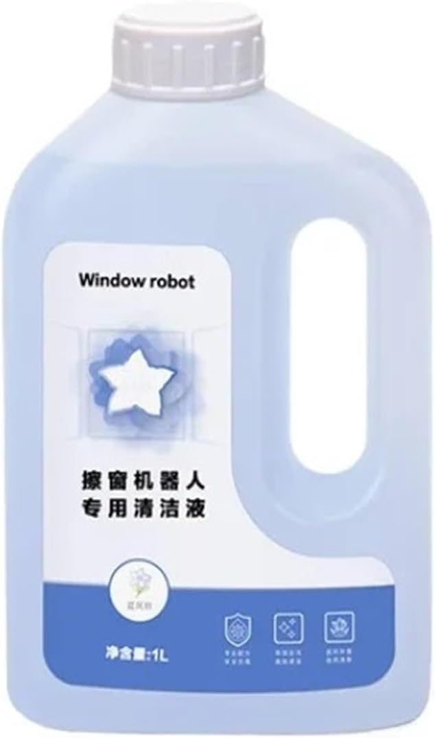 1L Cleaning Solution For Window Cleaning Machine Window Glass Cleaning Agent Cleaner Consumables - Compatible With Winbot