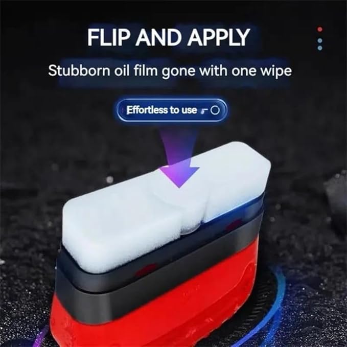 Automotive Oil Film Cleaning Brush, Glass Coating Board, Glass Coating For Windshield, Hydrophobic Windshield Coating, Improves Clarity And Visibility(1pcs)