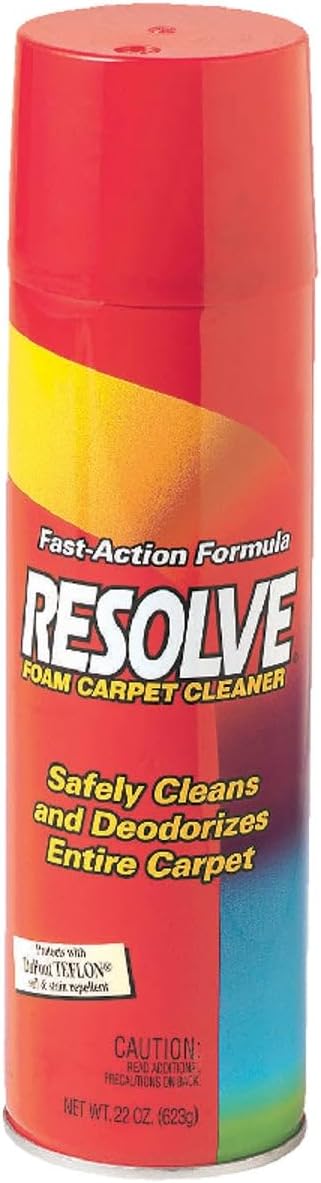 Resolve High Traffic Foam Carpet Cleaner 22 oz (Pack of 12)