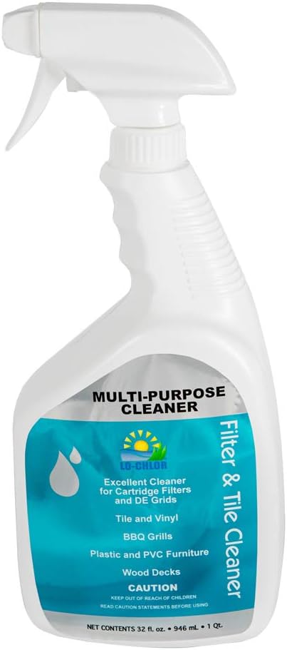 Filter & Tile Cleaner | Great All Purpose Cleaning Product | Perfect for Wood Decks, PVC Furniture, Cement Surfaces, Grill Tops and More | Spray On and Rinse Off