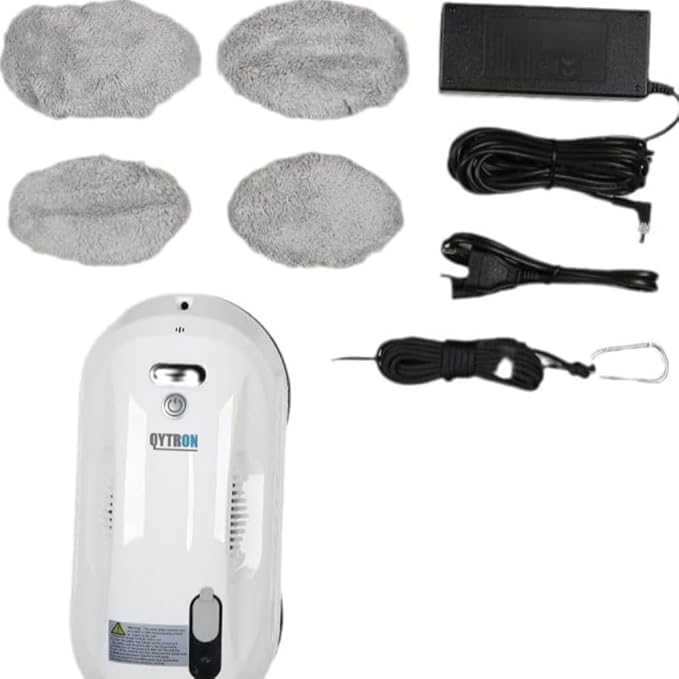 Automatic Intelligent Household Glass Cleaner, Remote Control Window Cleaning, Strong Suction Command, Suitable for Internal and External Window Cleaning