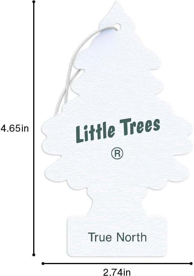 LITTLE TREES CAR FRESHNER U1P17146 Little Trees Air Fresheners, True North