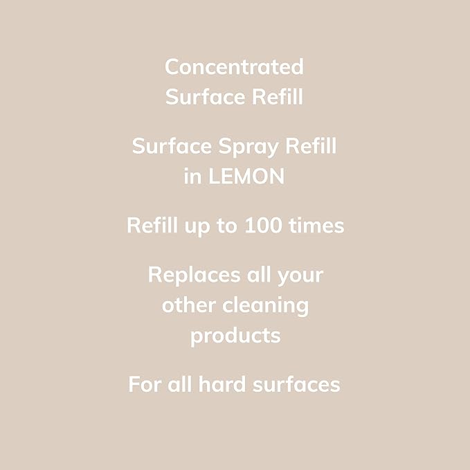 Steve's Cleaners, Starter Bundle, 4 Products, Lemon Essential Oil, Clean For Each Room, Dish, Laundry, Surface Spray, Surface Spray Refill, 1 Liter (Pack of 4)