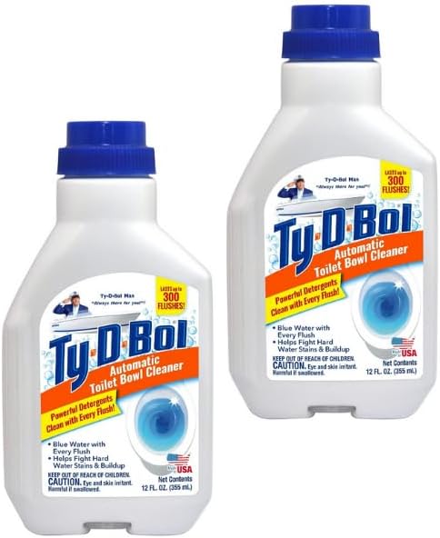 Cleaning and spot remover, for best results, with environmentally friendly formula + King Combo QR Code (Ty-D-BOL (2 Cont))
