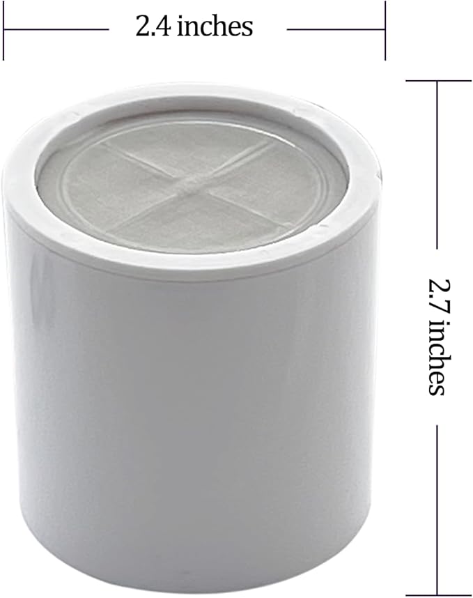 Stage Shower Filter Cartridge - Remove Chlorine Heavy Metals and Other Sediments, Reduces Dry Itchy Skin, Dandruff, High Output Hard Water Filter Replacement Cartridge (15 Stage-1)