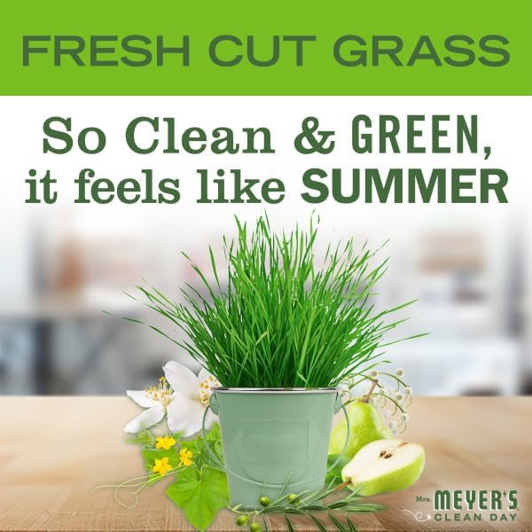 Mrs. MEYER'S CLEAN DAY Liquid Hand Soap 12.5 Fl Oz Each, Lilac, Daisy, Fresh Cut Grass, 1 CT (Variety Pack)