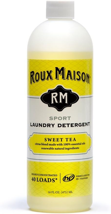 Laundry Detergent. All Natural Laundry Detergent, Up to 40 Machine Wash Loads - Sweet Tea 16oz.