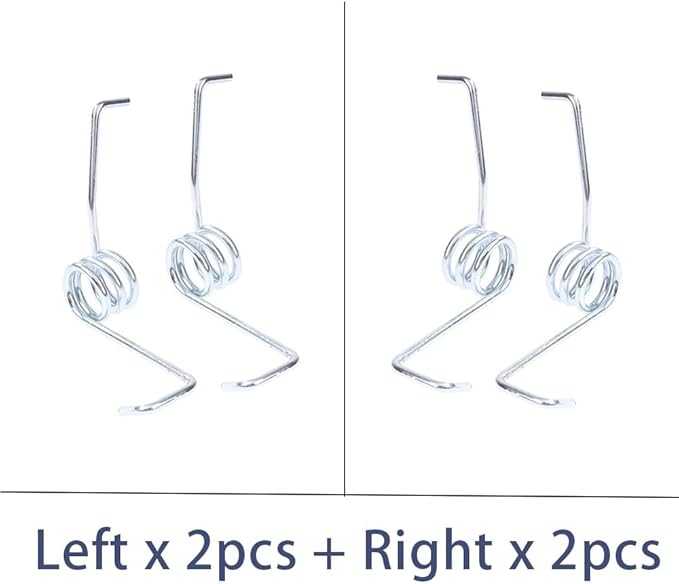 2Sets Bucket Rotating Mop Spring, Pull Back Foot Step Mop Torsion Springs Replacement for Spin Mop Bucket