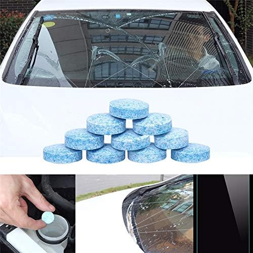 Car Accessories in 50 PCs Car Wiper Detergent Effervescent Tablets Washer Auto Windshield Cleaner Glass Wash Cleaning Tablets
