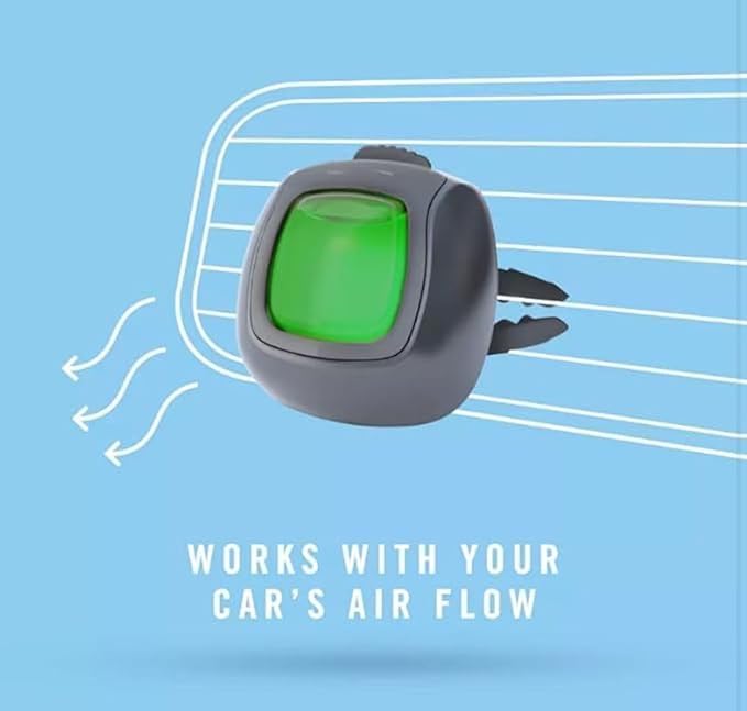 Febreze Car Odor Eliminating Air Freshener Vent Clip, Hawaiian Aloha, Pack of 3, 06 Oz.