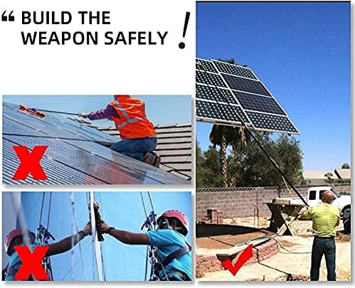 Glass Cleaning Brush,Window Cleaning Pole Water Fed Telescopic Brush Extendable Cleaner Conservatory Roof,Cleaning Photovoltaic and Solar Panels Water Fed Pole Kit,7.2M