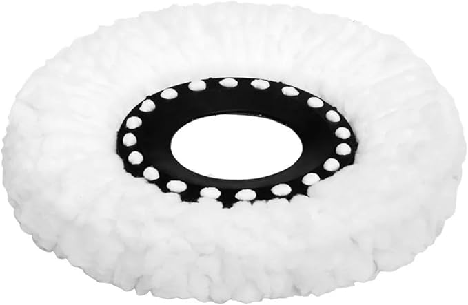 Compatible for 5pc Microfiber Spin Mop Replacement Head Round Shape Standard Size