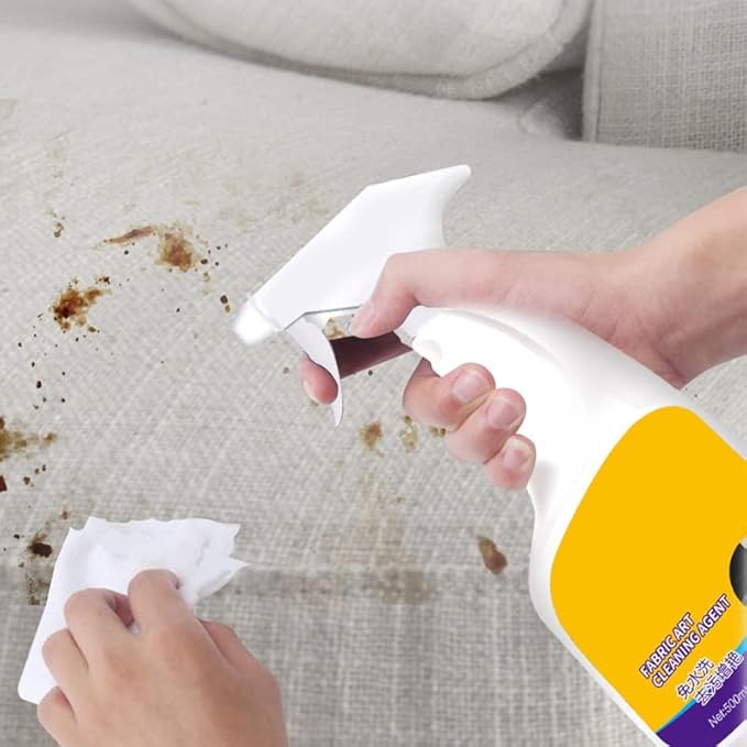 lyrlody Fabric Cleaner Spray Remover, Multi Cleaner for Clothes and Carpets with Quick Spot Removal