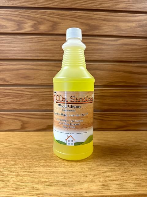 Brand Wood Floor Cleaner, Concentrated Formula, Safe Cleaning for all Type Floors Wood, Engineered, Laminates, LVP/LVT and Tile, Makes 16 Gallons, 32 oz, 1 qt