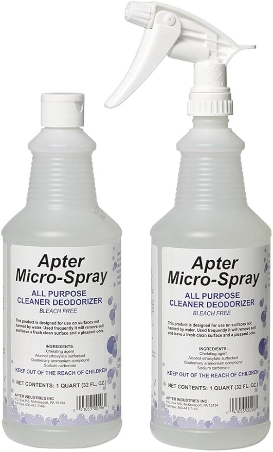 Apter Micro-Spray, All-Purpose Cleaner with quat