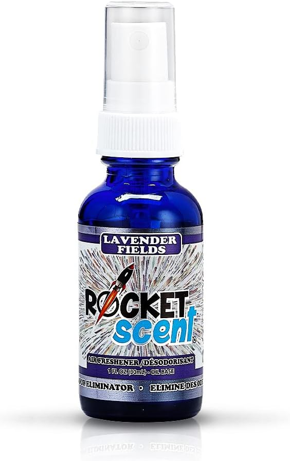 Rocket Scent - Oil Air Fresheners + Odor & Smoke Eliminator + Home, Car, Office, Bathroom Deodorizer (Crisp Scents)