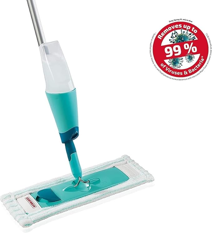 Leifheit Comfort Easy Spray Mop, Aluminum XL, 130 x 16.5 x 11 cm