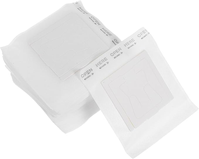 Alasum 100pcs Disposable Hanging Ear Coffee Filters Thickened Nonwoven Fabric Filter Bags Single Serve Paper Drip Bags for Home Office Travel Brewing