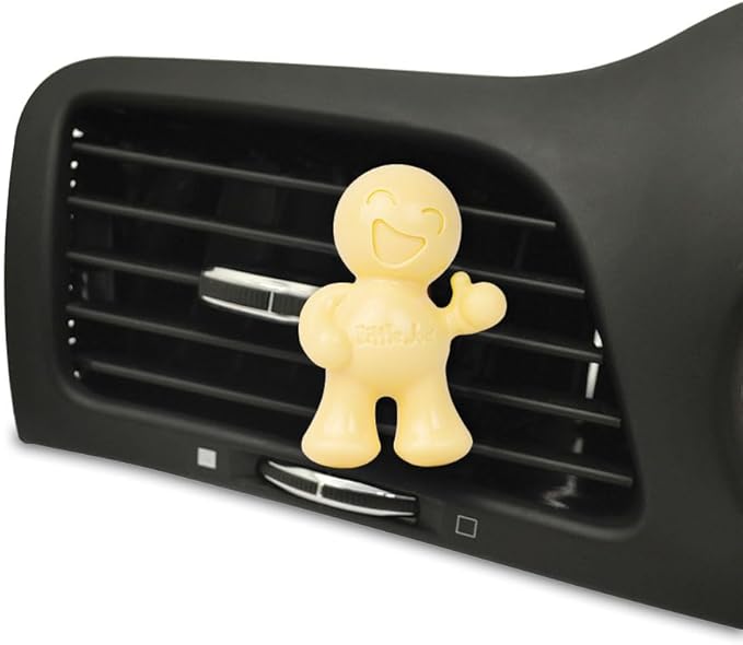 Little Joe 96412-6PK Pina Colada Scent Car Air Freshener Vent Clip, Fights Odors for up to 45 Days, Long-Lasting Freshness, Cute Car Odor Eliminator, Pack of 6