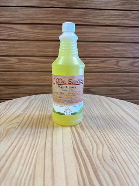 Brand Wood Floor Cleaner, Concentrated Formula, Safe Cleaning for all Type Floors Wood, Engineered, Laminates, LVP/LVT and Tile, Makes 16 Gallons, 32 oz, 1 qt