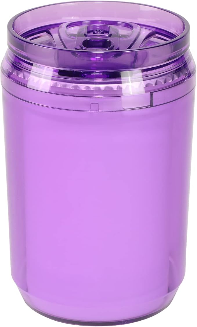 Auto Dynasty Room/Car Natural Fragrance Tank Soda Can Gel Base Air Freshener, Angel Snow Scent, 145g