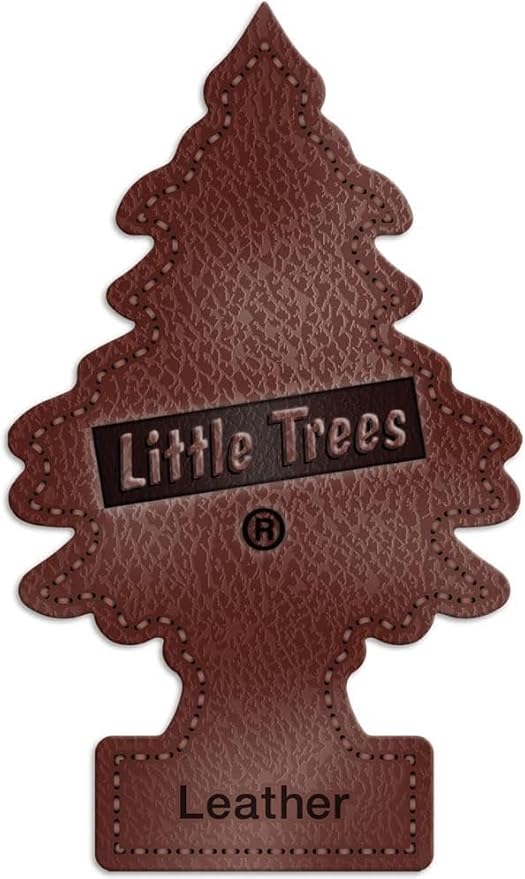 Little Tree 6 most popular scents for Home, Car, Van, Truck, RV Air Fresheners Black Ice | Blackberry Clove | New Car Scent | Vanillaroma | Leather | Strawberry AHSR Products Bundle Set