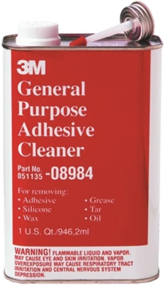 3M General Purpose Adhesive Cleaner, Quart, 08984