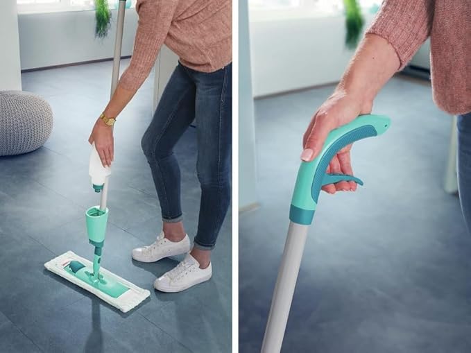 Leifheit Comfort Easy Spray Mop, Aluminum XL, 130 x 16.5 x 11 cm