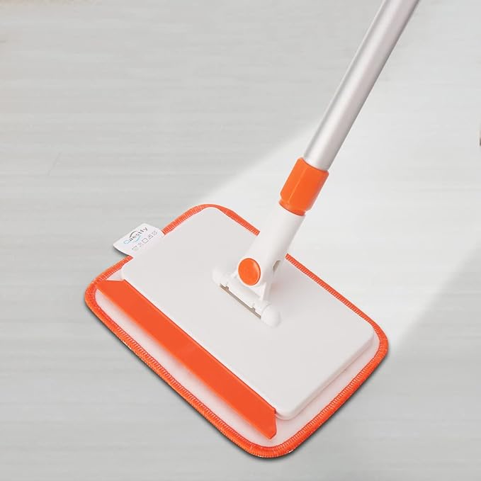 Qaestfy Pack of 2 Chenille Pad Refill Compatible with QAE011 Wall and Baseboard Cleaner Tool with Long Handle Model QAE015