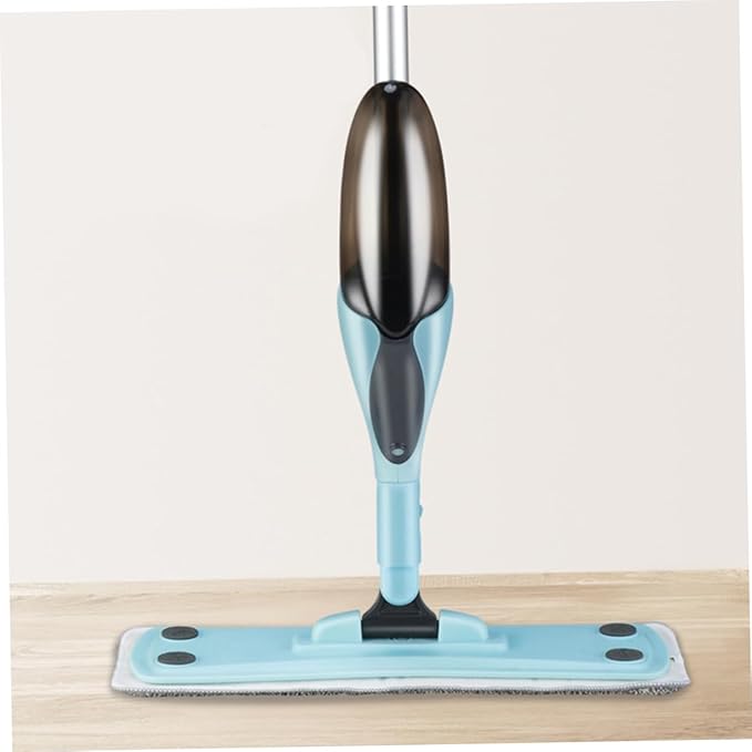360degree Floor Mop Swivel Head Easy to Use Machine Washable Pad for Efficient Cleaning