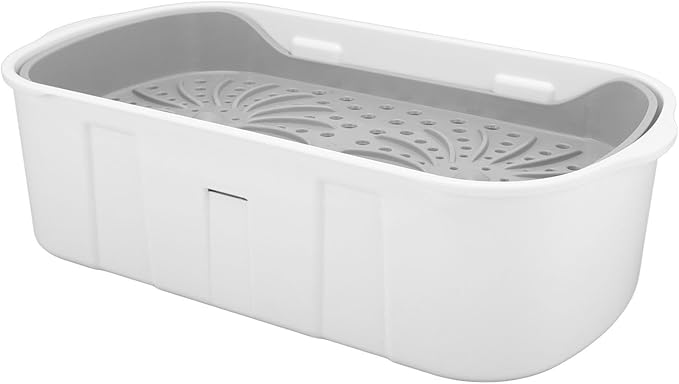 Electric Mop Drain Bucket, Abs Large Capacity Spin Mop Bucket Spin Mop Scrubber with Drainage Layer for Household S5 S7
