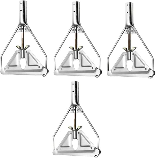 Garneck 4pcs Glass Cleaning Scraper Window Cleaner Spray Tiaras for Women Mop Base Refill Cleaning Mops Mop Handle Heavy Duty Replacement Mop Mop Parts Iron