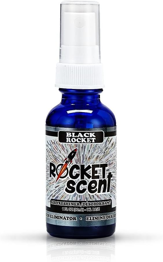 Rocket Scent - Oil Air Fresheners + Odor & Smoke Eliminator + Home, Car, Office, Bathroom Deodorizer (Sharp Scents)