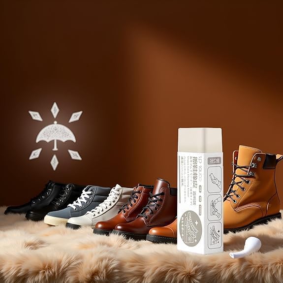2Pcs White Suede and Nubuck Eraser,Sheepskin Shoe Cleaning Eraser Leather Fabric Shoes Care White Sneakers Cleaner Dirt Remover Quickly Remove Dust and Dirt,Shoe Cleaners,Shoe Treatments and Polishes