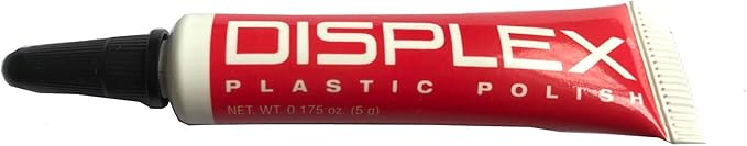 Displex Plastic Polish Revitalizer Scratch Remover for Cell Phone LCD Screens w/Microfiber Cloth