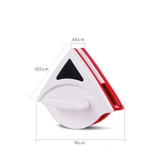 MIFXIN Magnetic Window Cleaner Glass Wiper Double Side Cleaning for 15-24mm Double Glazed High-Rise Window Glass Surface Magnetic Strong Cleaning Brush Tool