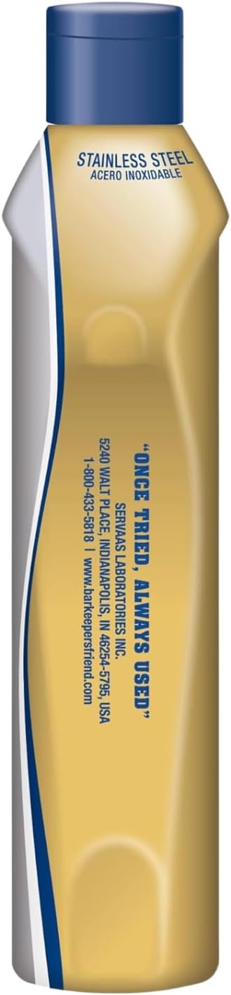 Campester Microfiber Cleaning Cloth Bundle for Bar-Keeper's Friend Soft Cleanser 13 Oz and Removes Rust, Lime Stains, Tarnish. Ideal for Stainless Steel, Ceramic, or Tile. Kitchens Or Bathrooms