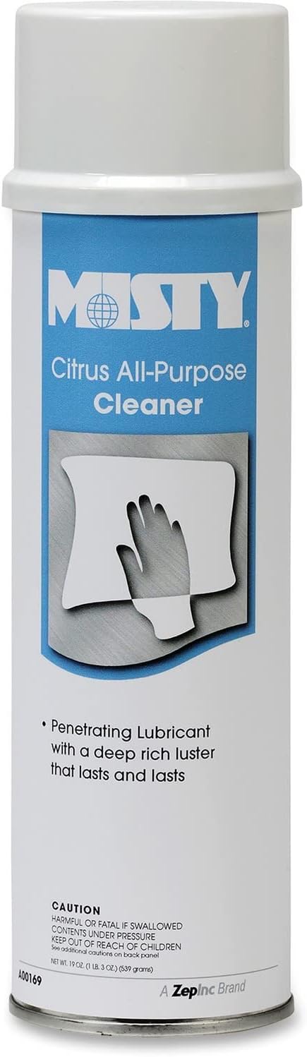 MISTY 1001583 Green All-Purpose Cleaner, Citrus Scent, 19oz Aerosol, 12/Carton