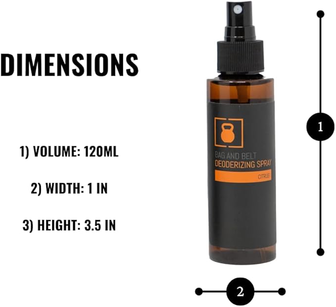 2POOD Performance Deodorizing Spray, Fresh & Clean, 4oz - Perfect for Belts, Backpacks, Shoes, and Fitness Gear