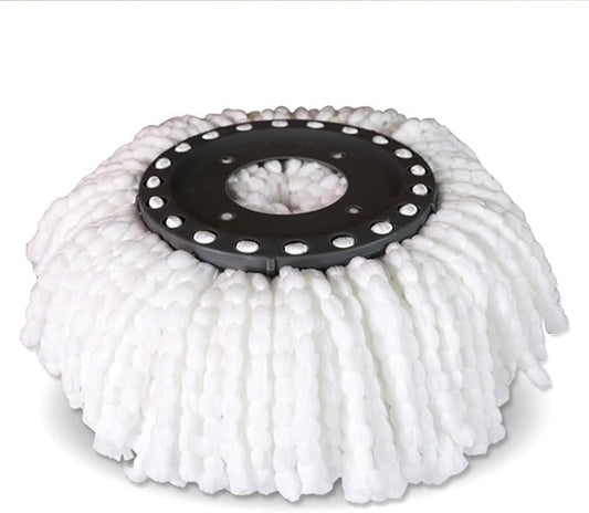 4 Pcs Spin Mop Heads Compatible with TBT-02 Cedar Easy Wring Mop Standard Size Microfiber Mop Head Refills Replaceable Accessories