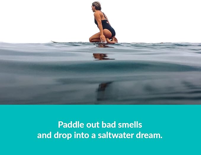 ulu Lagoon Hanging Car Air Freshener | Tropical Beach Coconut Surf Wax Scent Mini Wave | Long Lasting Car Freshener, Closet and Beyond | Made In USA | 3 Pack (Black Palms)