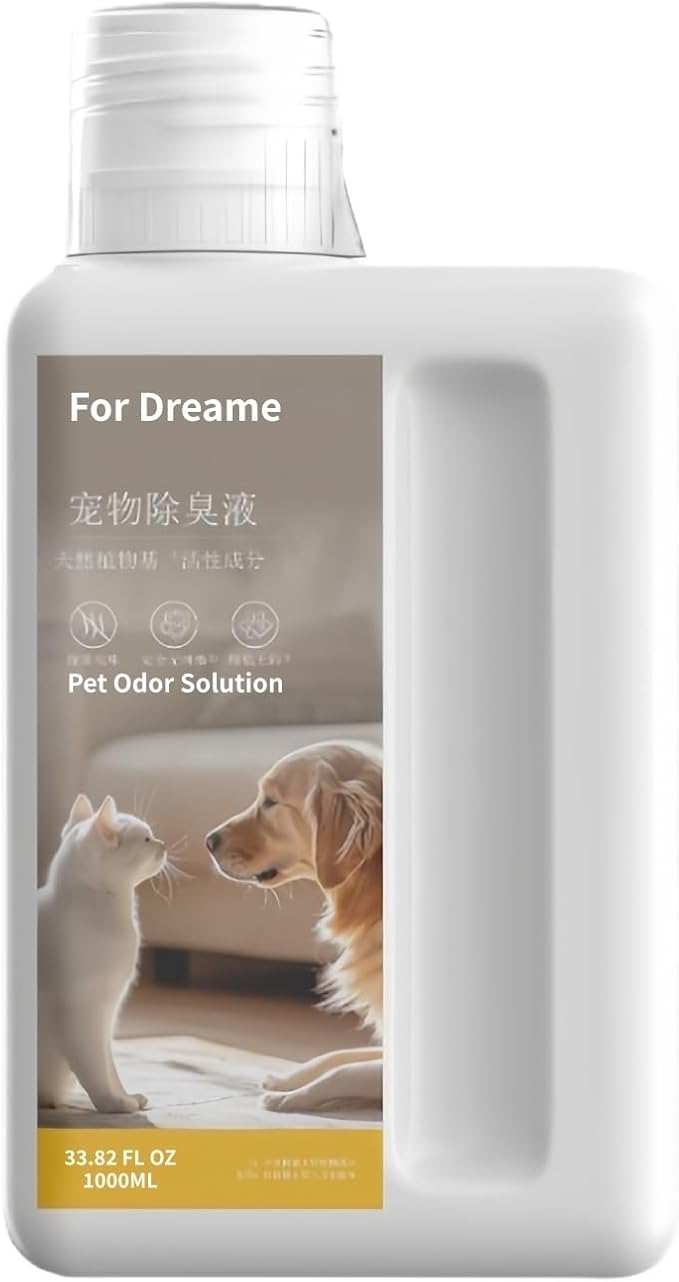 Specially Designed For Pet Stains, Deep Cleaning And Deodorization 1L Floor Cleaner. Compatible With Dreame X50Pro/S50/X40/X40 Pro Ultra/S30/L20S/H11/M13/H16(1 PCS)