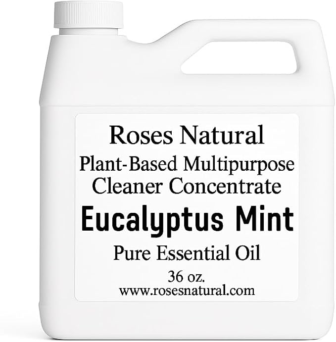 Multipurpose Cleaner Concentrate, 36 oz | Plant-Based, Non-Toxic, Biodegradable | Streak-Free Cleaning for Kitchen, Bathroom, Glass & Floors (Eucalyptus Mint)