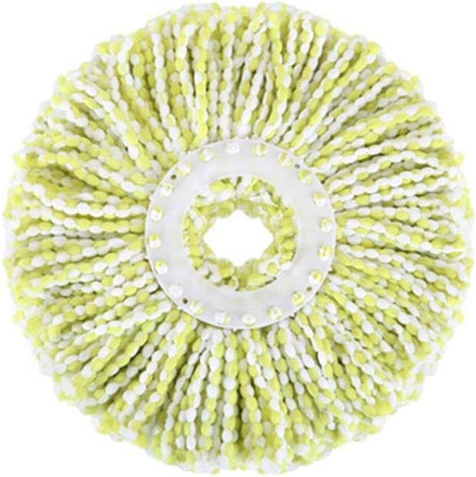 Microfiber Spin Mop Head Refill Replacements Mop Head Cleaning Floor Head Mop Mop(Green)