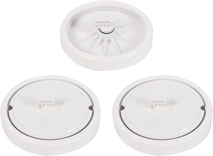 ATIE 280 Pool Cleaner Large Wheel C6 Complete Assembly with Tire C10, Axle C66, Bearing C60, Screw C55, Washer C64 for Polaris 280/180 Pool Cleaner (Not Compatible with 360 380) (3 Pack)