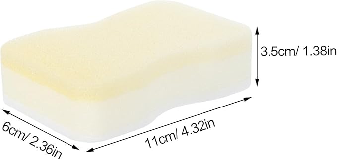 Operitacx 15pcs Lampshade Cleaning Sponges Fabric Cleaner Pads Reusable Dry Dust Remover for Lampshades Curtains Pet Hair and Soot Removal Household Cleaning