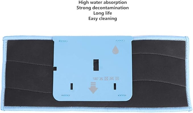 26.7 x 10.6 cm / 10.5 x 4.2 in Robot Cleaner Mop Cloth Non Woven Fabric Cleaning Mopping Cloth Robot Cleaner Accessories Replacement Parts Fit for M6