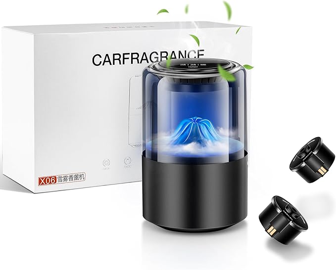 Kwak's Essential Oil Refills - Natural French Fragrance, Car Diffuser Dedicated Refill(2 packs) (Blue Ocean)
