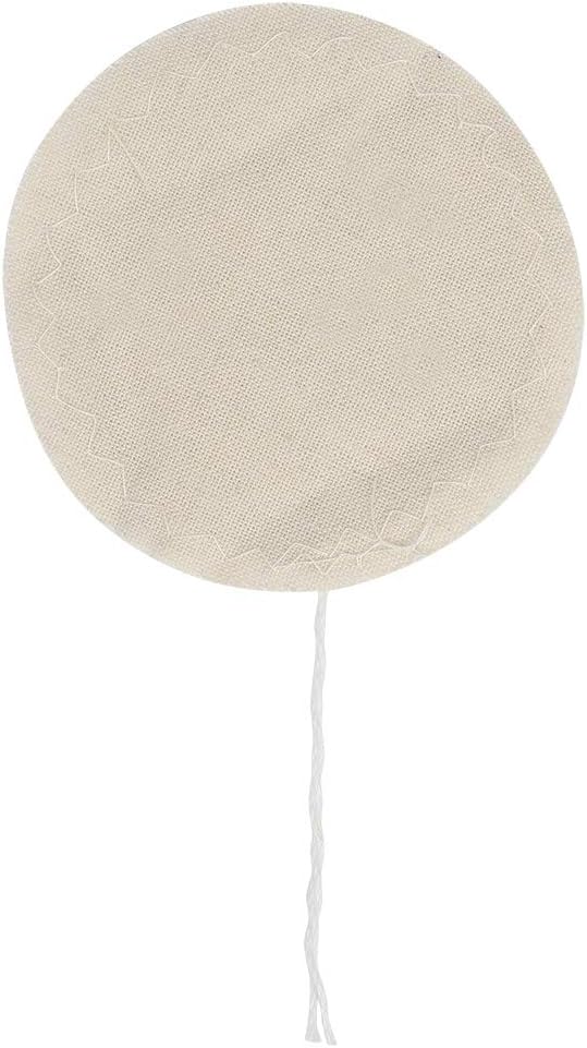 Zerodis Food Grade Nylon Siphon Cloth Coffee Filter, Round Fabric Filter for Coffee Dripper, 10 Pack